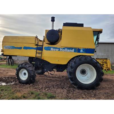 Colheitadeira New Holland TC5090 - Duas plataformas